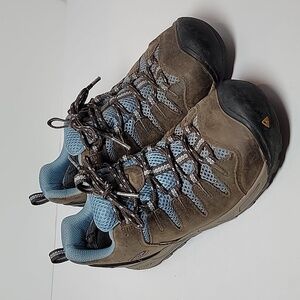 Keen Bryce WP Waterproof Light Hiking Shoe Sneaker Lace-Up Low Top Leather 7